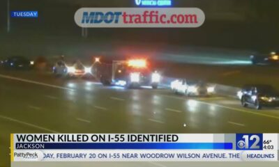 Pedestrian hit, killed on I-55 in Jackson identified