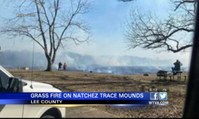 Portion of Natchez Trace Parkway closed due to wildfire