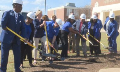 Meridian High School hosts groundbreaking ceremony