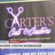 Carter Foundation hosts hair styling workshop.