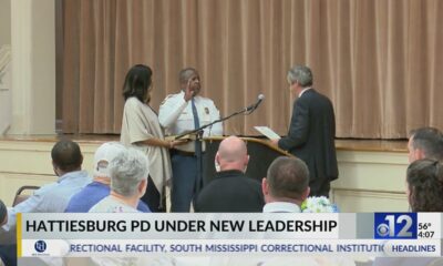 New Hattiesburg police chief sworn in