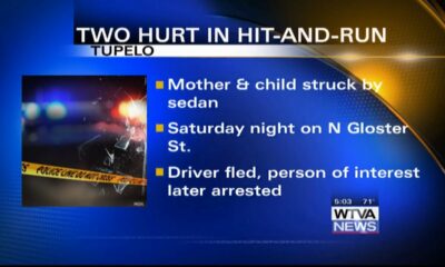 Mother, child injured during Saturday night hit-and-run