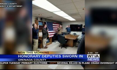 Grenada County Sheriff's Office swears in honorary deputies