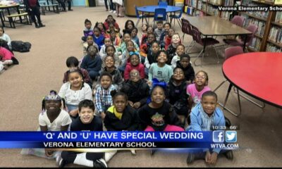 Special wedding held at Verona Elementary School