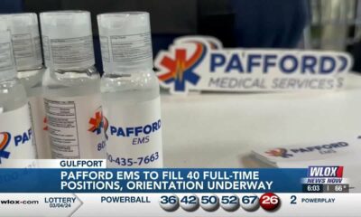 LIVE: Pafford EMS looking to hire 40 full-time positions in Gulfport, orientation underway