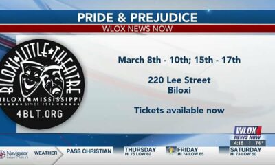 Biloxi Little Theatre presenting “Pride and Prejudice”