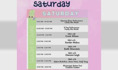 Mississippi Anime Fest happening this weekend