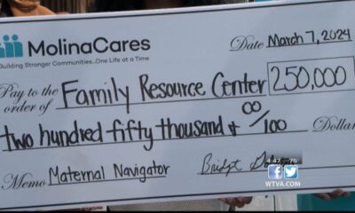 0,000 presented to Family Resource Center of North Mississippi in support of maternal healthcare