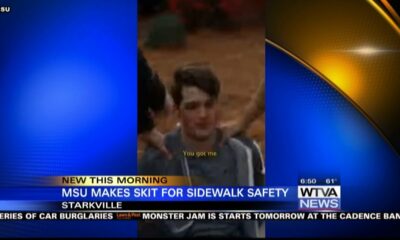 Mississippi State University reminds people to not ride scooters on sidewalks