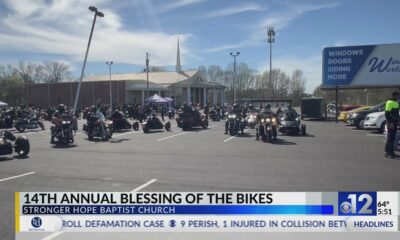 14th Annual Blessing of the Bikes held in Jackson