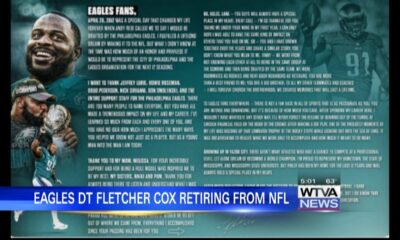 Fletcher Cox announces retirement from the NFL