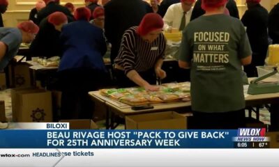 Beau Rivage Casino Resort celebrates 25th years by providing meals for those in need