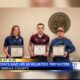 3 MSU students recognized for saving a life while serving as volunteer firefighters