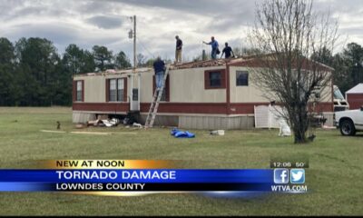 Photos show tornado damage in Lowndes County