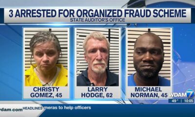 3 arrested for orgnized fraud scheme