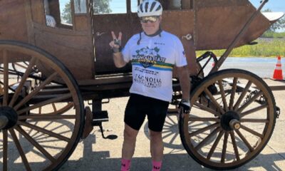 Mississippi man cycling across America