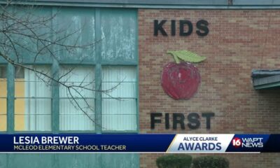 McLeod teacher awarded Alyce Clarke Award