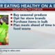 Health Corner: Tips for healthy eating on a budget