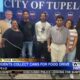 Tupelo students honored for helping with food drive