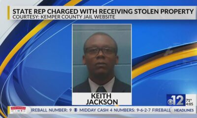 Mississippi state representative charged with receiving stolen property