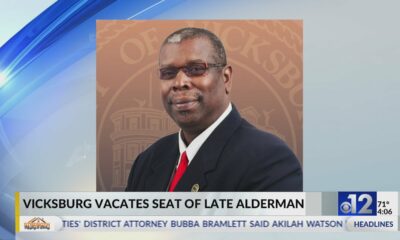 Vicksburg vacates seat of late alderman