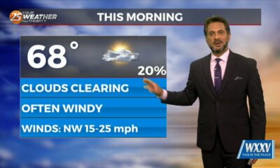 4/3 - The Chief's "Clearing Skies, Often Windy" Wednesday Morning Forecast