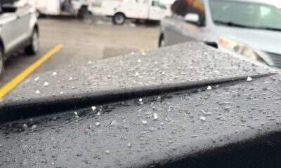 Heavy Graupel falling in Haubstadt, IN