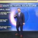 Pleasant weekend, watching eclipse Monday for clouds