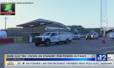 Dixie Electric crews on standby for power outages