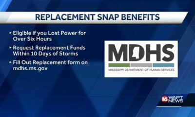 SNAP replacement benefits available after storms