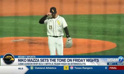 USM's Niko Mazza growing into Friday night role