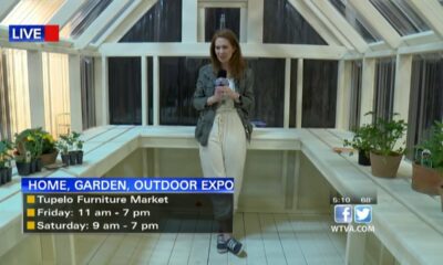 Emily Leonard shows off WTVA Home, Garden & Outdoor Expo