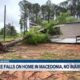 Tree falls on home in Macedonia, no injuries reported