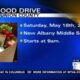 A food drive is happening in Union County