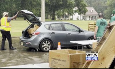 Food giveaway held in New Albany on Saturday