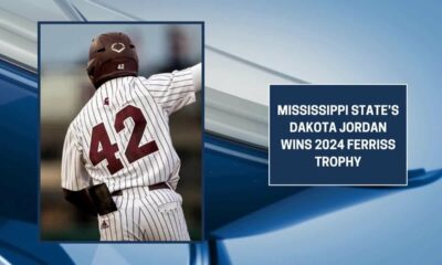 Mississippi State outfielder Dakota Jordan takes home 2024 Ferriss Trophy