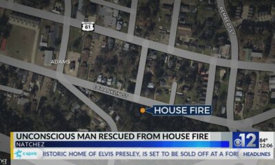 Natchez firefighters save man from house fire