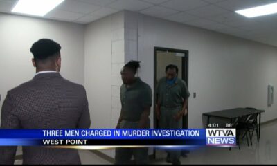 Three men charged with murder in Clay County to be arraigned