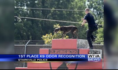 Starkville K9 unit takes first place in first ever Police Week competition