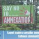 Laurel leaders consider annexation into Calhoun community