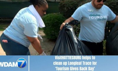 VisitHATTIESBURG helps to clean up Longleaf Trace for ‘Tourism Gives Back Day’