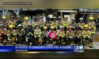 24 firefighters graduating from Mississippi State Fire Academy