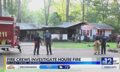 Jackson firefighters respond to fire on Bilgray Drive