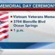 Mississippi Vietnam Veterans Memorial holding special Memorial Day service