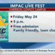 Happening Friday, May 24: iMPAC presents LIVE Fest