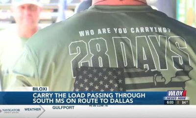 Carry the Load passes through South Mississippi en route to Dallas