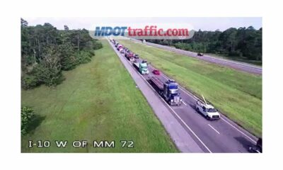 TRAFFIC: Accident causing delays on I-10 in Jackson County