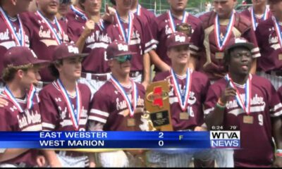 East Webster baseball wins 3A state championship