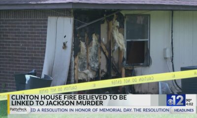 Clinton house fire believed to be linked to Jackson murder