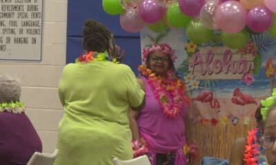 The Velma Young Community Center hosts a Hawaiian-themed senior dance